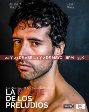 Elizabeth Minotta Instagram - Nos junta el teatro y nosotros dejamos que sea en nosotros, que experimente sobre nuestra piel. 

LA NOCHE DE LOS PRELUDIOS 2.0

Es la segunda edición de este laboratorio de interpretación estática y piezas incompletas que son sometidas a la interpretación bajo la intimidad del hecho teatral. 

Únicas funciones. 
Cupos limitados.