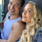 Elizabeth Berkley Instagram - Always the best with this one!!! We can’t wait to share the new one with you all! 💃🏼🕺🏻🎬 #friendsforever #jessieandslater #friend #always #work #joy #tv #imsoexcited #mama #papa #bubba #love #friendship #peacock