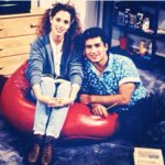Elizabeth Berkley Instagram - I’M SO EXCITED.... here we gooooo!!! @mariolopez.... are you ready for grownup Jessie?!💃🏼 SWIPE for more pics.... Jessie and Slater are back for more fun. We are thrilled to have Emmy winning 30Rock writer @TraceyWigfield bring the sequel to life on NBC/Universal.🙋🏼‍♀️🥳✨❤️#friendsforever #history #mama #bubba #teen #love #tv #10episodes #sbtb #putyourmindtoitgoforit #imsoexcited