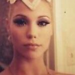 Elizabeth Berkley Instagram - Here’s a fun little #fbf and first time #showgirls trivia for you from my personal archives... when we were figuring out the look for #nomimalone for emerging from the volcano (as one does, right?!), this first pic was of course the final filmed look. But if you swipe for the second photo, this was me in the makeup chair exploring another magical headpiece. So happy we went for the multi colored rhinestones tho. What do you think, darlin? 🌈✨✨🌟🌟#imadancer #differentplaces #shejustwentdown #letmedoyournailssometimedarlin💃🏼💃🏼#itsaversayce#hair #hairstyles #hairstyle