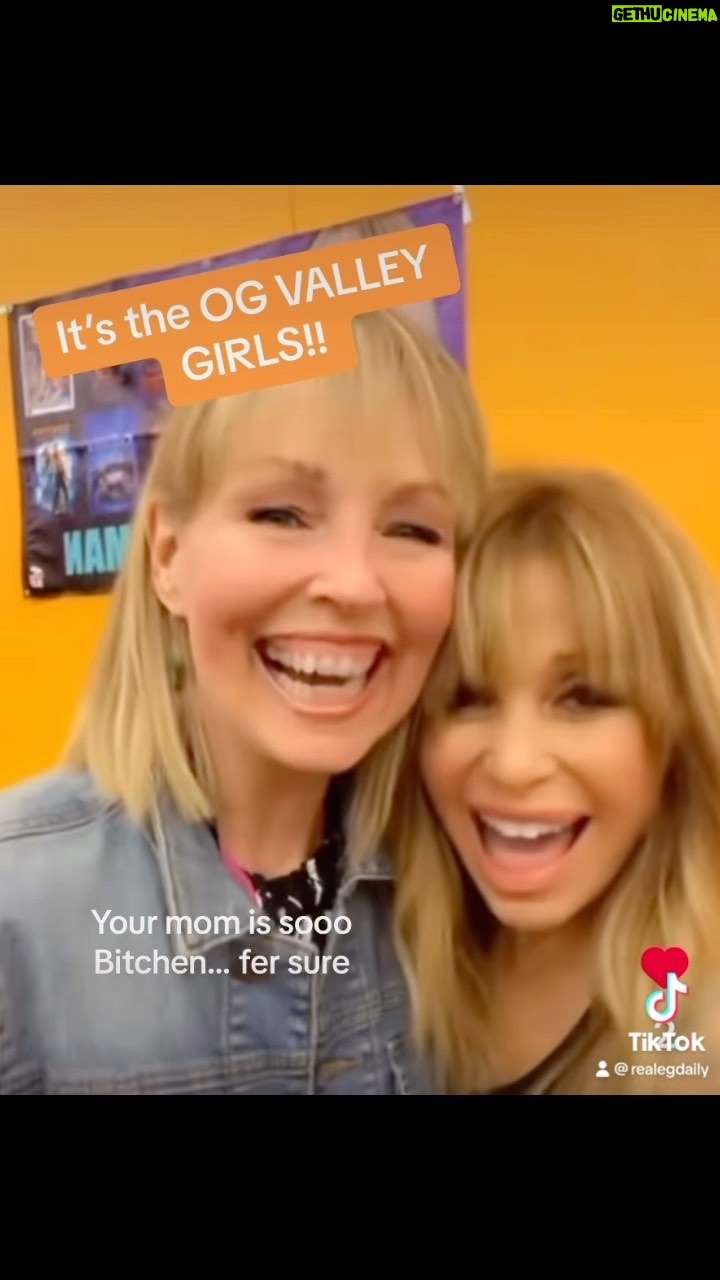 Elizabeth Daily Instagram - Yup it’s the OG #Valleygirls @trulydazzlingdeborah #valleygirl #deborahforeman