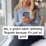 Elizabeth Daily Instagram – It will always have a special place in my heart 🥰 #tommypickles #rugrats #actor