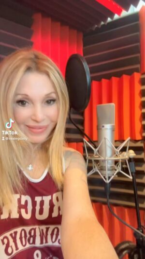 Elizabeth Daily Instagram - Yup it’s me! #Froggy #voiceover #dubbing #littlerascals