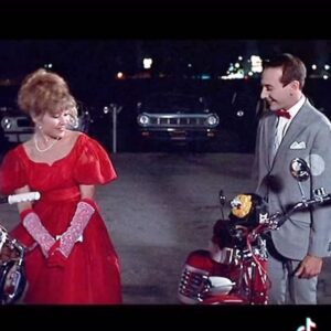 Elizabeth Daily Instagram - Today we celebrate @peeweeherman s Birthday and his beautiful celebration of life❤️ Blessed to be a part of his amazing work and life . He touched a lot of people and was a true animal lover . Love you Paul  XX EG /Dottie ❤️🌈 #paulreubens #Peeweeherman #dottie  #peeweesbigadventure