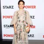 Elizabeth Rodriguez Instagram - What a night! This is how you do a premiere!!!! @thegarden what what! Here are some more moments from last night. August 25th! Get ready. I’m all over this season. @power_starz #thefinalbetrayal #youaintread thank you @erinnstyles @lizomakeup @coreytuttlehair 👗@reemacra thank you! Everyone wanted to know who made the dress. Simply stunning!!!