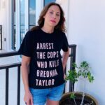 Elizabeth Rodriguez Instagram - We haven’t forgotten... It’s been 150 days since Breonna Taylor was murdered in her home by Jonathan Mattingly, Brett Hankison, and Myles Cosgrove—and her killers have not been charged. Too often Black women who die from police violence are forgotten. Let’s stay loud, keep demanding justice for Breonna and her family, and SAY HER NAME. Proud to stand with WNBA players in joining this campaign, created by @phenomenal in partnership with the Breonna Taylor Foundation, to which all profits from tees will be donated. (Art by @arlyn.garcia) @phenomenal #breonnataylor #wnba