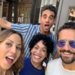 Elizabeth Rodriguez Instagram - Working with people I love…Priceless! Lucky girl 💕 #Allswell #Allswellthemovie #madeinnewyork #actorslife @bobby_cannavale @lizacolonzayas_lcz @max.casella #lmmakingamovie!!!!