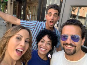 Elizabeth Rodriguez Instagram - Working with people I love…Priceless! Lucky girl 💕  #Allswell #Allswellthemovie #madeinnewyork #actorslife  @bobby_cannavale @lizacolonzayas_lcz @max.casella #lmmakingamovie!!!!