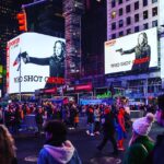 Elizabeth Rodriguez Instagram - Today is the day! @power_starz but this is other level crazy. To see myself in Time Square and Grand Central is a little outer body. I was born and raised in this city, on these streets, never imagining this as a possibility. #whoshotghost 5,4,3,2,1 #levelup #timesquare #newyork #2020 thank you @courtneyakemp love you always