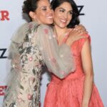 Elizabeth Rodriguez Instagram - My favorite picture on the red carpet at the @power_starz premiere last night was this one. We bonded from day one and I loved playing your big sister for all these years. You will always be my sister. @misslloren #power #redcarpet #soulsisters #sisterfriend #hermanas #powerseason6 #thefinalbetrayal #pazandangiep