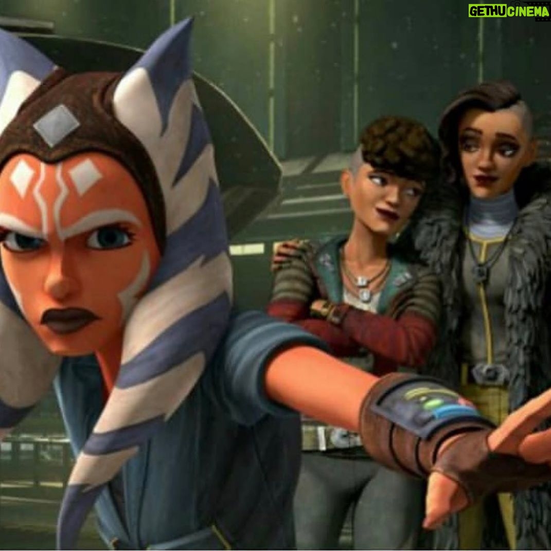 Elizabeth Rodriguez Instagram - I’m part of The Clone Wars final season!! I had so much fun doing this, everyone was so generous. I play Rafa Martez (the one on the left with the cool hair and snarl ) so so thrilled and beyond honored to be a part of the @starwars family. Thank you @dave.filoni #maythe4thbewithyou #theclonewars #clonewars #martezsisters #ashoka #disneyplus SWIPE LEFT