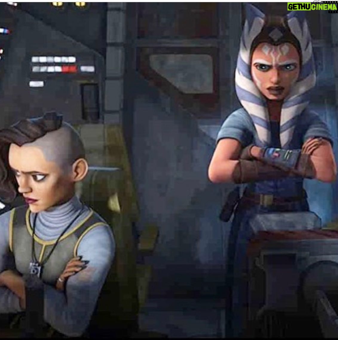 Elizabeth Rodriguez Instagram - I’m part of The Clone Wars final season!! I had so much fun doing this, everyone was so generous. I play Rafa Martez (the one on the left with the cool hair and snarl ) so so thrilled and beyond honored to be a part of the @starwars family. Thank you @dave.filoni #maythe4thbewithyou #theclonewars #clonewars #martezsisters #ashoka #disneyplus SWIPE LEFT
