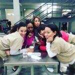 Elizabeth Rodriguez Instagram - Behind the scenes of our last day shooting... it’s finally starting to hit me. I shot the first day of season1 and the last day of season7. There was no way to imagine what this series was about or how it would effect so many lives and change the old Hollywood paradigm forever . It shed light on many important issues and made us laugh and cry along the way. THANK YOU @ijnej from the bottom of my super sensitive heart. Thank you fans for taking this ride with us. #timeflies #finalbow #gratitude #aleida #aleidadiaz #oitnb #netflix #whataride #actor #livingmybestlife