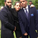 Elizabeth Rodriguez Instagram - 🖤Spoiler Alert 🖤here are some #bts from Last week’s episode 2 of @power_starz. The last 2 pics are “if I was acting in a Spanish Soap this is how it would go down” it was a long day... 😜#shenanigans with @josephsikora4 @larenztate @omarihardwickofficial @moniquecurnen @quincytylerbernstine #betweentakes #swipeleft #thefinalbetrayal #laughing #crying #actor #actorslife #photoop #novelas #angelaforever #power I see you @shane_m_johnson laughing in the background