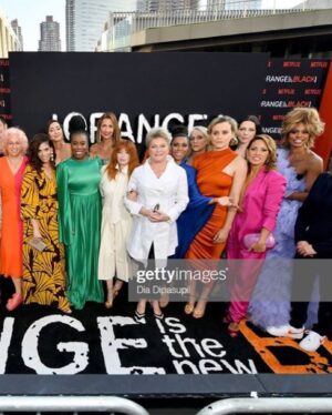 Elizabeth Rodriguez Instagram - Last night’s premiere was extra special. What a ride... @oitnb never to be duplicated. 💖🧡💖🧡#gamechanger #oinbseason7 #youaintready #orangeforever #pink #pinklady