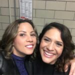Elizabeth Rodriguez Instagram - In between being devastated over my sister Angela’s death I try to never miss a photo op. #swipeleft for more photo ops. PLUS catch me TONIGHT after episode2 (I’m all over it) on #powerconfidential We had so much fun!!! @power_starz #thefinalbetrayal #photoops #actorslife Also need to thank @misslloren for playing dead for my pic . 😂 @shane_m_johnson could not find one of us together!?! 🥴