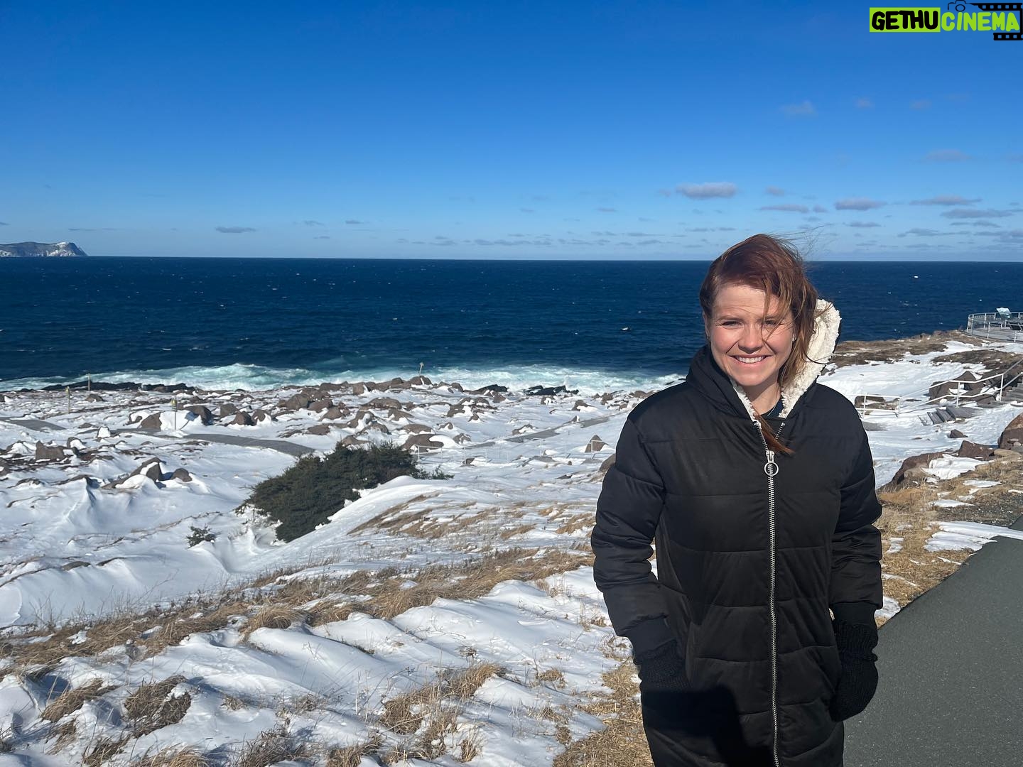 Elizabeth Smart Instagram - So so beautiful and so so cold! Cape Spear in St. John, Newfoundland, Canada. What an adventure getting here but so thrilled to come.