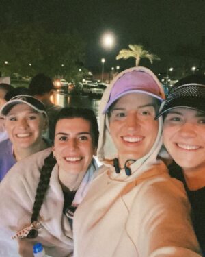 Elizabeth Smart Instagram - Months of consistent training and sacrifice all come down to a few hours!!!