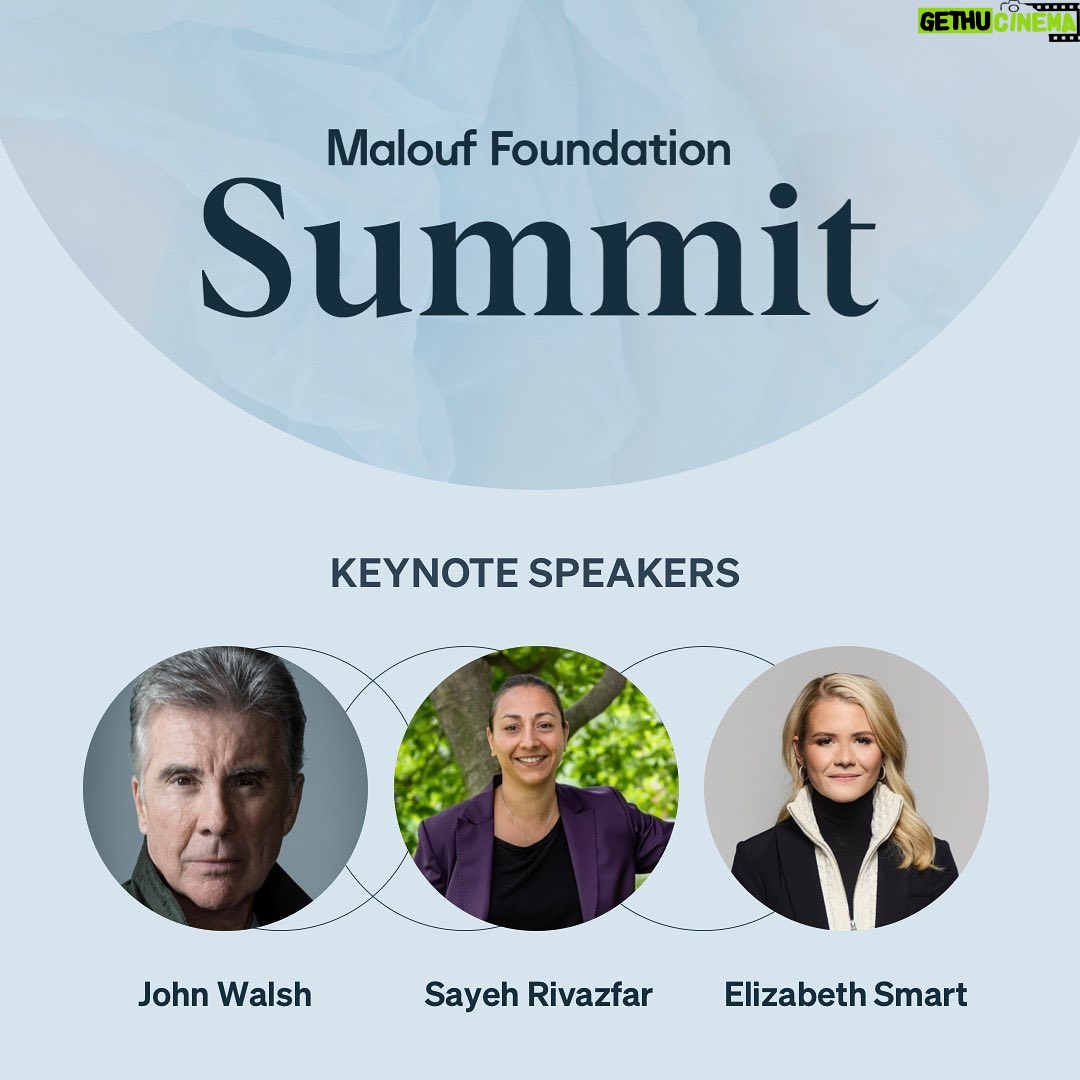 Elizabeth Smart Instagram - I’ll be speaking at the upcoming Malouf Foundation Summit alongside other incredible leaders in the fight against sexual violence. I have a limited code that will allow you to attend the event in person at the end of this month in Salt Lake City. Use SMART100 to sign up at malouffoundation.org/summit-registration