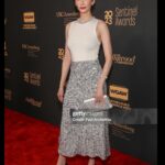 Elizabeth Tulloch Instagram - It was such an honor for Superman & Lois to accept a Hollywood Sentinel Award for Lois’s breast cancer storyline at the WGA, especially the day after Norman Lear’s passing. The Sentinel Award recognizes writers for their “meaningful and accurate portrayals onscreen that tackle timely and important topics including abortion, systemic racism, climate change, and mental health.” The EPs, writers and I worked very closely this season with oncologists, surgeons, survivors, and the families who love them. We’re thrilled it had such a direct impact: When Clark joined a support group for family members of people fighting cancer, Google showed a 33% spike in searches for “breast cancer support groups.” As the episodes aired, searches for “breast cancer” jumped 14% from the same months in 2021. In June 2023 alone, there was a 22% increase in searches online for breast cancer informational websites. We also hope it will make it clear to younger female and male viewers (men get breast cancer too) - that cancer can strike at any age, and we want people to be aware of the risk factors they face. ❤️