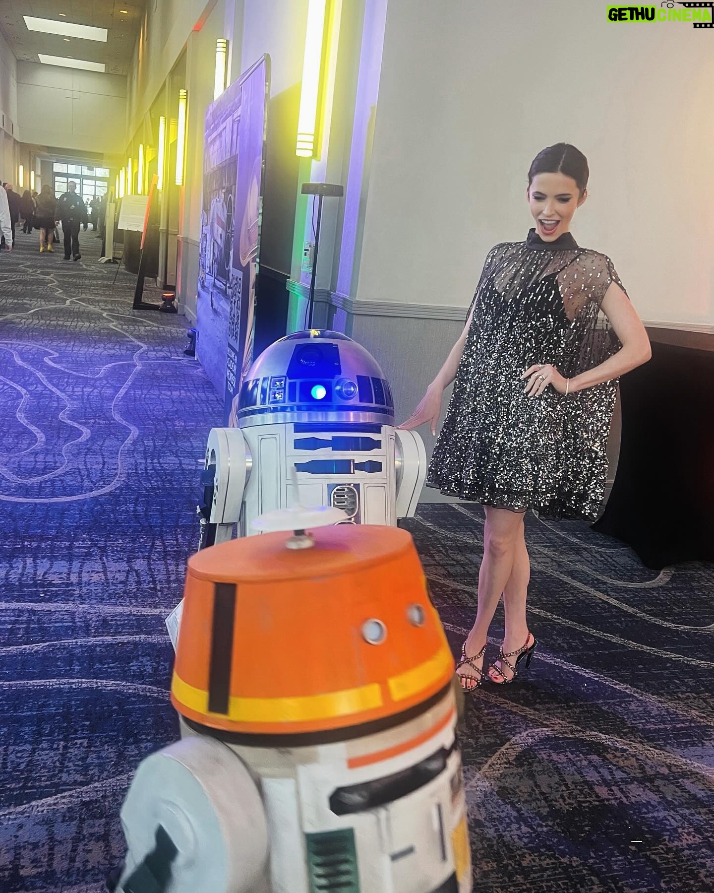 Elizabeth Tulloch - 3 Likes - Some #behindthescenes from @saturnawards Sunday night.
Dress: @aliceandolivia by @staceybendet
Heels: @toryburch
Makeup: @andremakeup
Hair: @hellohairbear
Skin: @theskingirls @vancouvermedicalaesthetician
Bestie: @realbreeturner
It was such a wild night of weather!!! But incredible awards show, thank you @saturnawards!! Christopher Nolan, Keanu Reeves, Jodie Foster, James Cameron, Kevin Feige, Emily Blunt etc etc - I was fangirling everywhere. I LOVE being a part of a genre show (again - love you #Grimm fans!). Best and most loyal and smartest fans ever. Thank you so much for coming out in a major storm and I apologize to everyone who I didn’t get to in the autograph line - bc of the weather I was late to the awards and was being rushed inside.
💓💓🥰