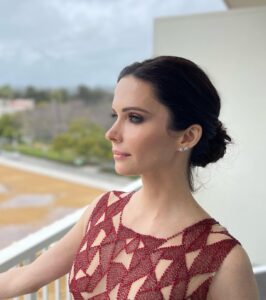 Elizabeth Tulloch Instagram - I had such a wonderful time presenting at the @criticschoice awards on Sunday night ❤️ � Thank you to the magical Lena Bratschi at @Carasoin for making my skin glow with the light of a thousand suns (and for my first experience with dermaplaning!), to stylist @taraswennen @thewallgroup for knocking it out of the park on our first event together 💃🏻 👗: @maisonyeya by @yasmine.yeya 👠: @louboutinworld 👝: @tylerellisofficial 💍: @messikajewelry Hair: @josephchase @tmgla 💄: @karanmitchellmua @sgskinedition for my fave travel HA mist @lymalife for inventing the best at home laser ever - it’s 100X more powerful than LED and perfect for red carpet prep. And thank you to my bestie @realbreeturner for being such a perfect date 😍 Congrats to all the nominees and winners ❤️❤️❤️