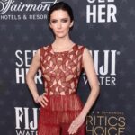 Elizabeth Tulloch Instagram - I had such a wonderful time presenting at the @criticschoice awards on Sunday night ❤️ � Thank you to the magical Lena Bratschi at @Carasoin for making my skin glow with the light of a thousand suns (and for my first experience with dermaplaning!), to stylist @taraswennen @thewallgroup for knocking it out of the park on our first event together 💃🏻 👗: @maisonyeya by @yasmine.yeya 👠: @louboutinworld 👝: @tylerellisofficial 💍: @messikajewelry Hair: @josephchase @tmgla 💄: @karanmitchellmua @sgskinedition for my fave travel HA mist @lymalife for inventing the best at home laser ever - it’s 100X more powerful than LED and perfect for red carpet prep. And thank you to my bestie @realbreeturner for being such a perfect date 😍 Congrats to all the nominees and winners ❤️❤️❤️