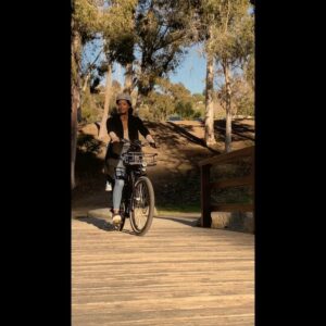 Ella Thomas Instagram - My ebike from @radpowerbikes  lets me make the sweetest memories with my little co-pilot. We’ve been on the road, through the hills and into the woods and I love re-discovering the world through his eyes as we navigate the road and life together. And when he gets tired… he knows Mama’s got him and when I get tired… I know my Rad Power Bikes Step-Thru has got me.

#riderad #sponsored #ad #thuleyeppmaxichildseat #radmotorbike #bern #mommyandme #momlife #ebike #goodvibesonly #discover #explore #explorer #familytime