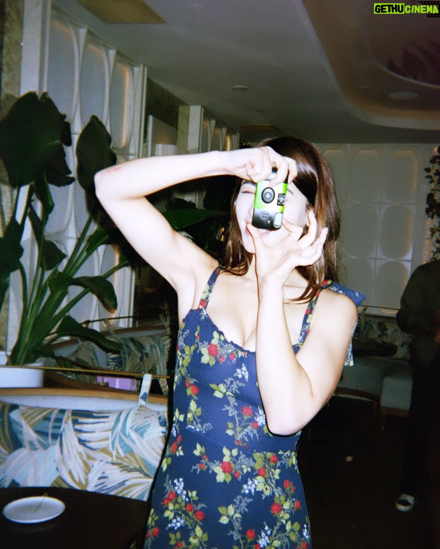 Ella Balinska Instagram - it was my birthday, I gave everyone a disposable camera and we made cocktails… here’s what went down 👀