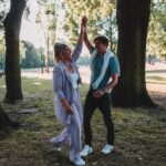 Ella Henderson Instagram - To My Valentine… 💌 I’m so happy to have found my person 🙃 … May I forever dance through life with you & all its adventures 💃🏼 💍 👰🏼‍♀️🤵🏽… @jackrexburnell xx. Els 📸 by @freddieardley