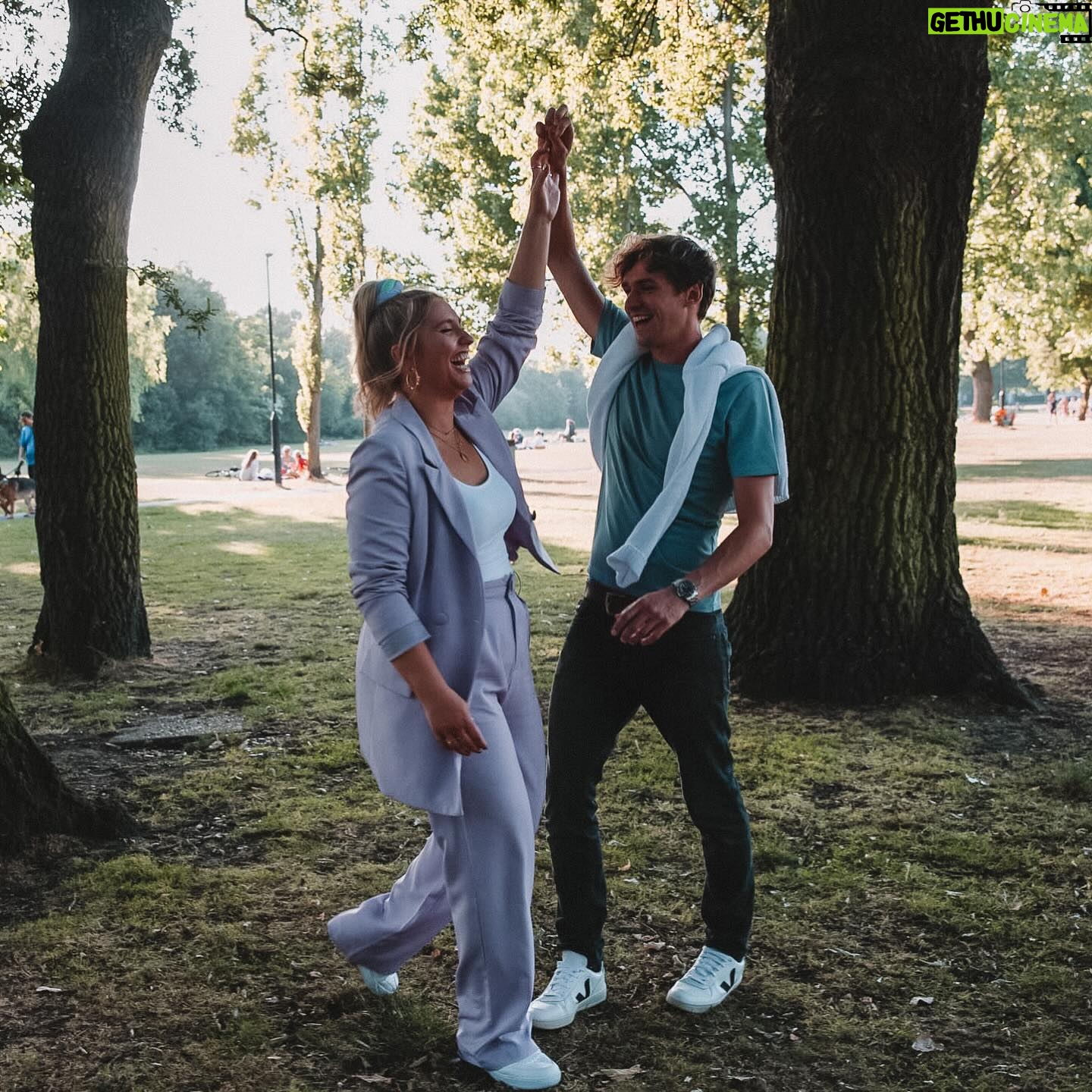 Ella Henderson - 10.5K Likes - To My Valentine… 💌 I’m so happy to have found my person 🙃 … May I forever dance through life with you & all its adventures 💃🏼 💍 👰🏼♀️🤵🏽… @jackrexburnell xx. Els
📸 by @freddieardley