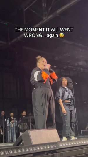 Ella Henderson Instagram - First time singing #Alibi for a crowd and… 😅🎶 @drumsheds #TS5 @Rudimental #livemusic