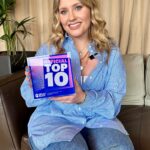 Ella Henderson Instagram - 10 Top 10s in 10 years! 🏆💫 Huge congratulations to Ella Henderson (@official_ellahenderson), who's the latest recipient of Official Charts' Official Top 10 Award as #Alibi ft. @rudimentaluk becomes Ella's landmark 10th Official Top 10 single 🥳🔟 Our brand-new award commemorates those Top 10 moments that define an artist's career - and Ella's the latest act to be celebrated 🩷 #EllaHenderson #Top10 #Top10Award Tap the link in our bio to read our full chat with Ella 💬
