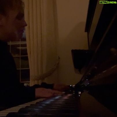 Ella Henderson Instagram - When you watch Top Gun at midnight 👀🖤🎵 🎹 @ladygaga @ryantedder @onerepublic