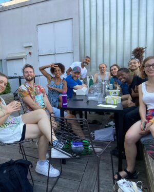 Ella Hunt Instagram - the time of my fucking life. 
thank you to everyone who came. doing Closer was acting crack. i felt high the whole time. 💜 
(and now i’m on a huge comedown missing my closer family terribly, hence this lovely cheesy dump)