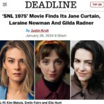 Ella Hunt Instagram – can’t believe I get to say this!!!
I’M PLAYING GILDA RADNER
holy moly i’m so excited 🫠😭🫨
@jasonreitman