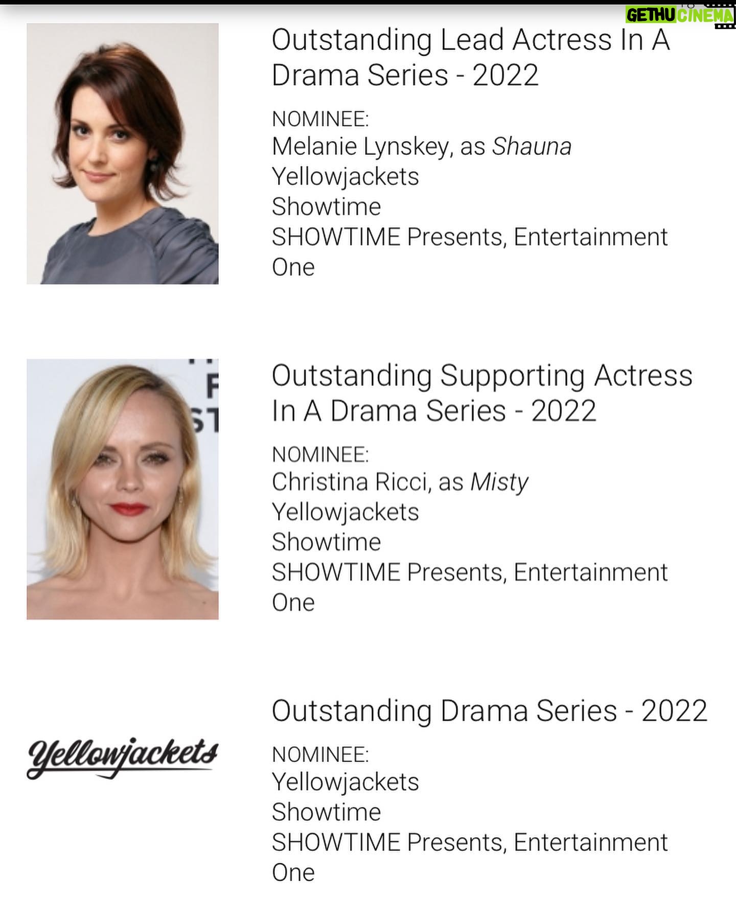 Ella Purnell Instagram - 😭😭😭 I am so tremendously proud. Two of my favourite shows are now officially EMMY NOMINATED BITCHESSSSSSSS!!!!!! Congratulations @shoyellowjackets @arcaneshow and everyone involved, but especially @msmelanielynskey & @riccigrams - you absolute legends. SO PROUD ❤️ Thank you @televisionacad