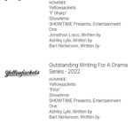 Ella Purnell Instagram - 😭😭😭 I am so tremendously proud. Two of my favourite shows are now officially EMMY NOMINATED BITCHESSSSSSSS!!!!!! Congratulations @shoyellowjackets @arcaneshow and everyone involved, but especially @msmelanielynskey & @riccigrams - you absolute legends. SO PROUD ❤️ Thank you @televisionacad