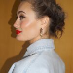 Ella Purnell Instagram - Fallout press in INDIA wow wow wow wow 😭 Styled by @sophielopez Makeup and photos by @valeriaferreiramakeup Hair by @leighkeateshair !