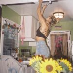Ella Purnell Instagram - back when I had a house to paint