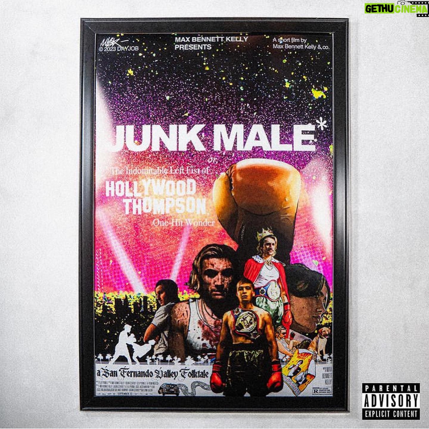 Ella Purnell Instagram - Junk Male release day is finally here !!! Holy poop I can’t believe it. This really was a labour of love, blood, sweat and tears, and I’m so excited to finally be able to share it with you guys. This short film was the first thing I ever directed, and what an incredible experience to be able to do that with all my friends and my amazing partner. I have a lot to say about it, so will take it to the comments! Trailer in my story, link to the film in my bio. Hope you enjoy!! X