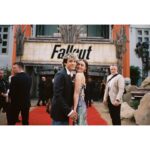 Ella Purnell Instagram - a few of my favourite photos from the Fallout premiere which somehow already feels like a year ago?!?? and what a crazy year it’s been. Extra special magical and grateful thank you’s to the team who got me ready @emilychengmakeup on Makeup, @hairbyjohnd on Hair, and @sophielopez @thanda.sheree styling me in the most stunning @miumiu gown ❤️‍🔥🤠 what a night what a night. So proud beyond belief of this show and everyone who put so much into it (see second slide)! Cant wait to do it all over again with you guys. X