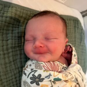 Elle Evans Instagram - We are so pleased to announce the arrival of our new baby angel boy 
💙George Julien-Wade Bellamy🩵 
Born on Sunday May 12, 2024. The most special blessing born on Mother’s Day & what would’ve been my late Mother’s 60th birthday. Named after Matt’s Dad George, my Mom Julie, and my cowboy dad Billy Wade Evans. He arrived healthy, happy, and handsome as ever!!! We are obsessed & basking in newborn heavenly bliss!!! I am recovering well and he has already settled into such a nice routine. So grateful to my wonderfully perfect husband @mattbellamy for being so supportive & by my side every step of the way! It’s an honor to bring another brilliant Bellamy into existence!