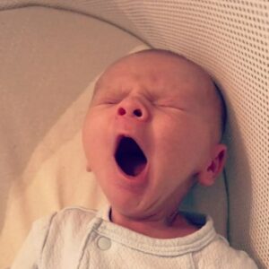 Elle Fowler Instagram - My kid makes waking up look like the hardest thing in the entire world. I feel this on a spiritual level lol.
