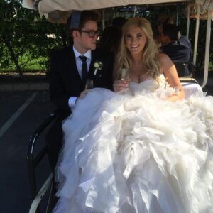 Elle Fowler Instagram - 5 years ago I married @alexgoot and would do it again and again. I love you!