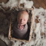 Elle Fowler Instagram - My sweet baby James at 10 days old 😍
