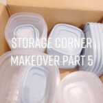 Elle Fowler Instagram - Part 5 of organizing this clutter corner. Everything used can be found in the link in my bio under “Storage Corner Organization” #organize #pantryorganization #storage #organizedhome #pantrygoals #satisfying #amazonfinds @amazonhome