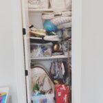 Elle Fowler Instagram – Closet Organization – Swipe to see the before! I just posted a video on this project.