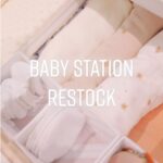Elle Fowler Instagram - Baby station restock! Everything is linked in bio under “Baby Station Links” For some reason this reel got cut short - full version is on Tik Tok (elle.fowler) #restock #organizedhome #organize #restockasmr #satisfying #baby #babyorganization #babyproducts
