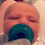 Elle Fowler Instagram - There is nothing sweeter than a baby sucking a pacifier. My heart MELTS.